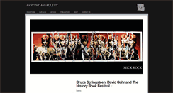 Desktop Screenshot of govindagallery.com
